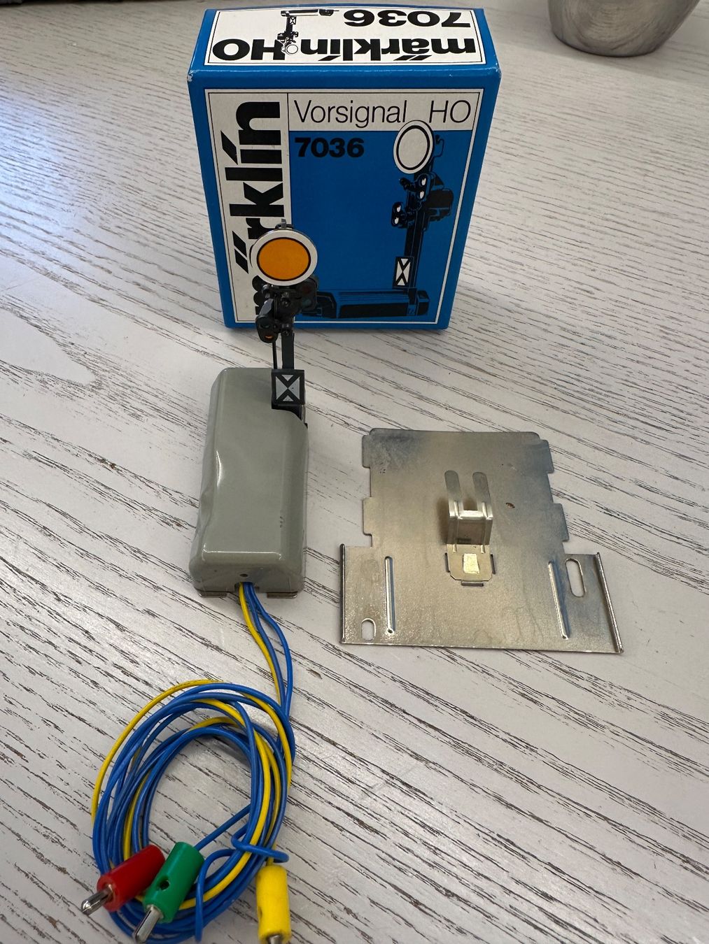 Märklin Modellini di ferrovie: Märklin 7036 Vorsignal – Usato da Lupsingen venduto da New-Haven