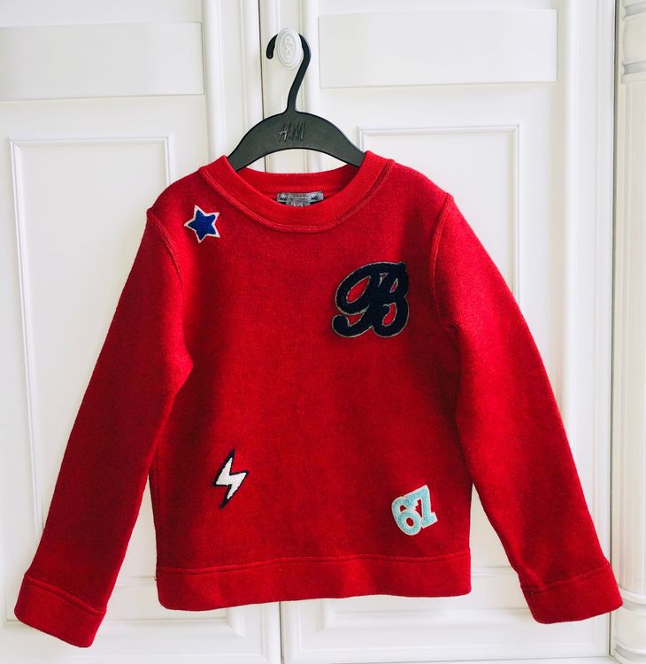 Pull Bonpoint 100% Laine Taille 8 Ans - Gris, Occasion Très Bon état, Vêtement Enfant De Qualité