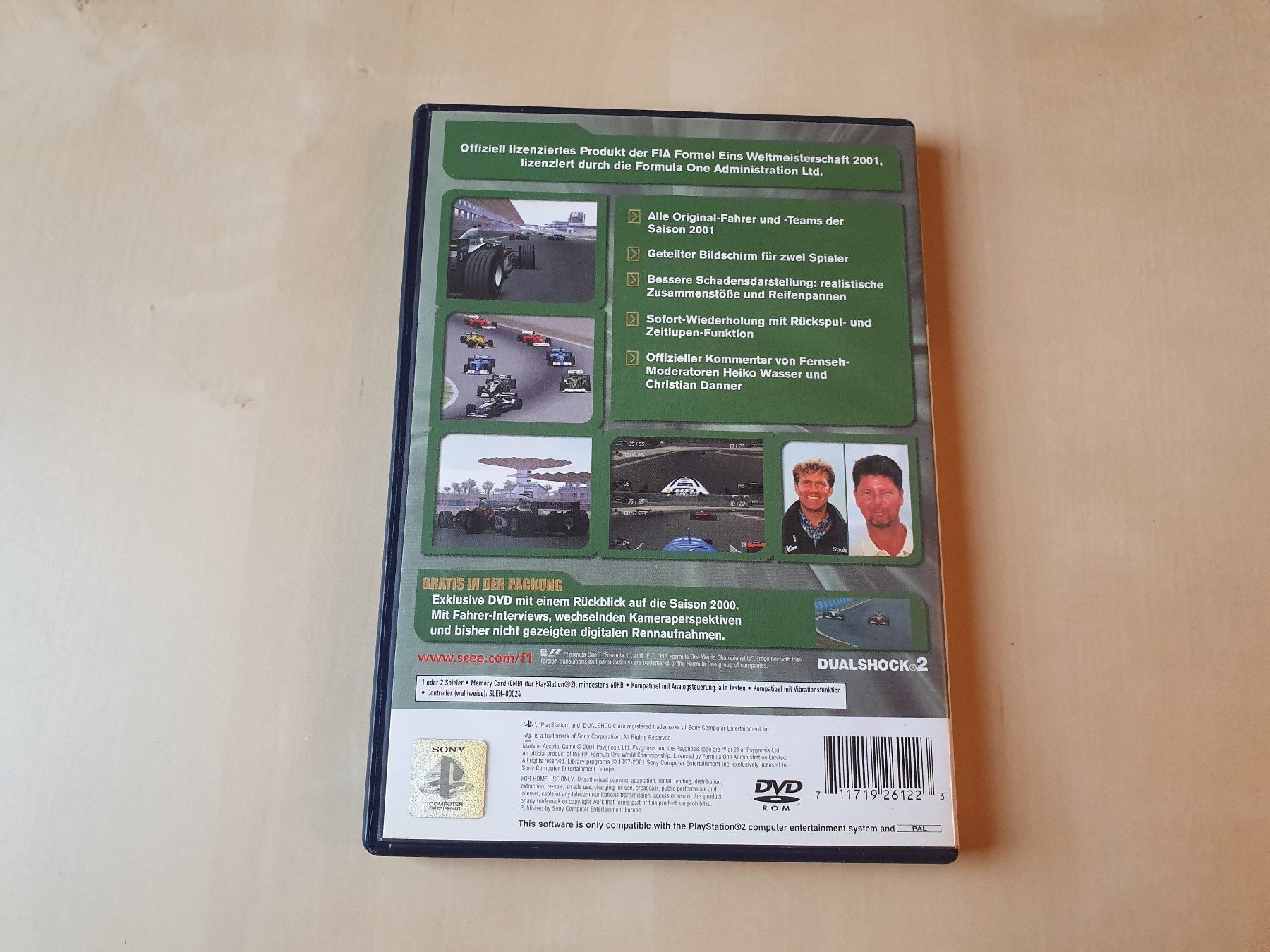 Sony Spiele: Formel Eins 2001 – Gebraucht aus Stansstad von collectorsshop 1
