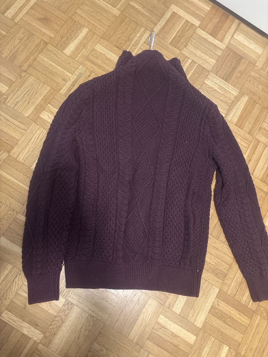 Maglioni & Felpe: Herren Pullover Strick Grösse M dunkelrot guter Zustand – Usato da Wallisellen venduto da ASZT 2