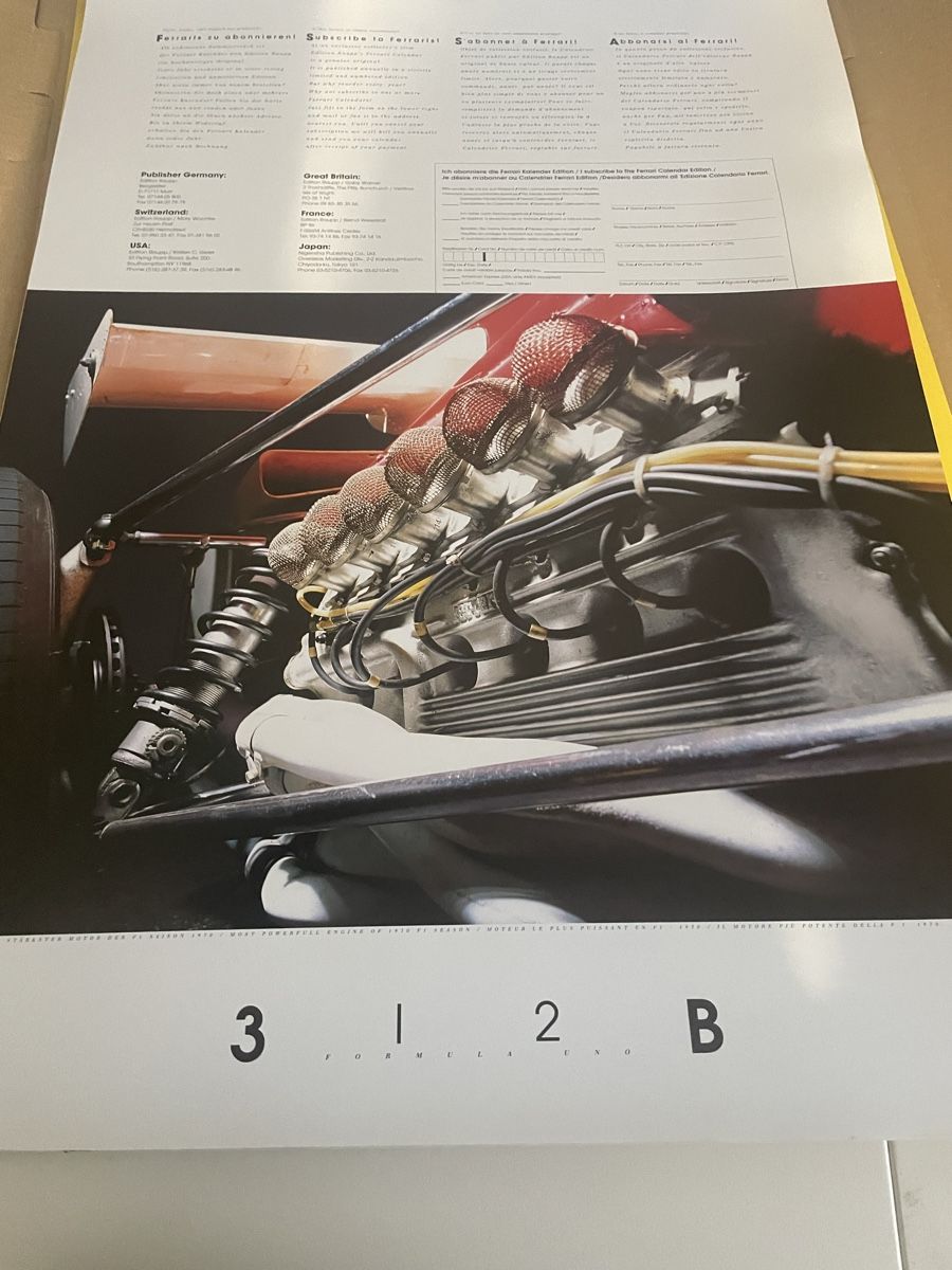 Ferrari Kalender: Ferrari Jubiläums Kalender 1985 – Neu (gemäss Beschreibung) aus Birrwil von Memme0 9