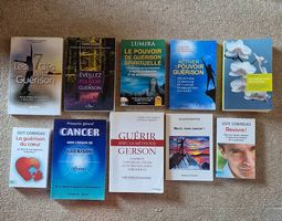 A vendre livres sur le thème de la guérison