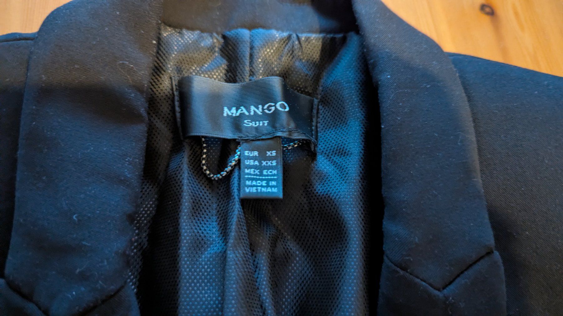 Mango Giacche: Veste de tailleur noire Mango XS – Usato da Pully venduto da dia_6tzd 1