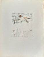 HANS BELLMER 1902 - 1975 GRAVURE ORIGINALE  SIGNÉE