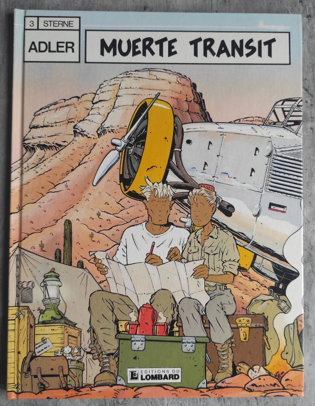 Fumetti: ADLER 3. Muerte Transit (EO) – Usato da Biel/Bienne venduto da pijama