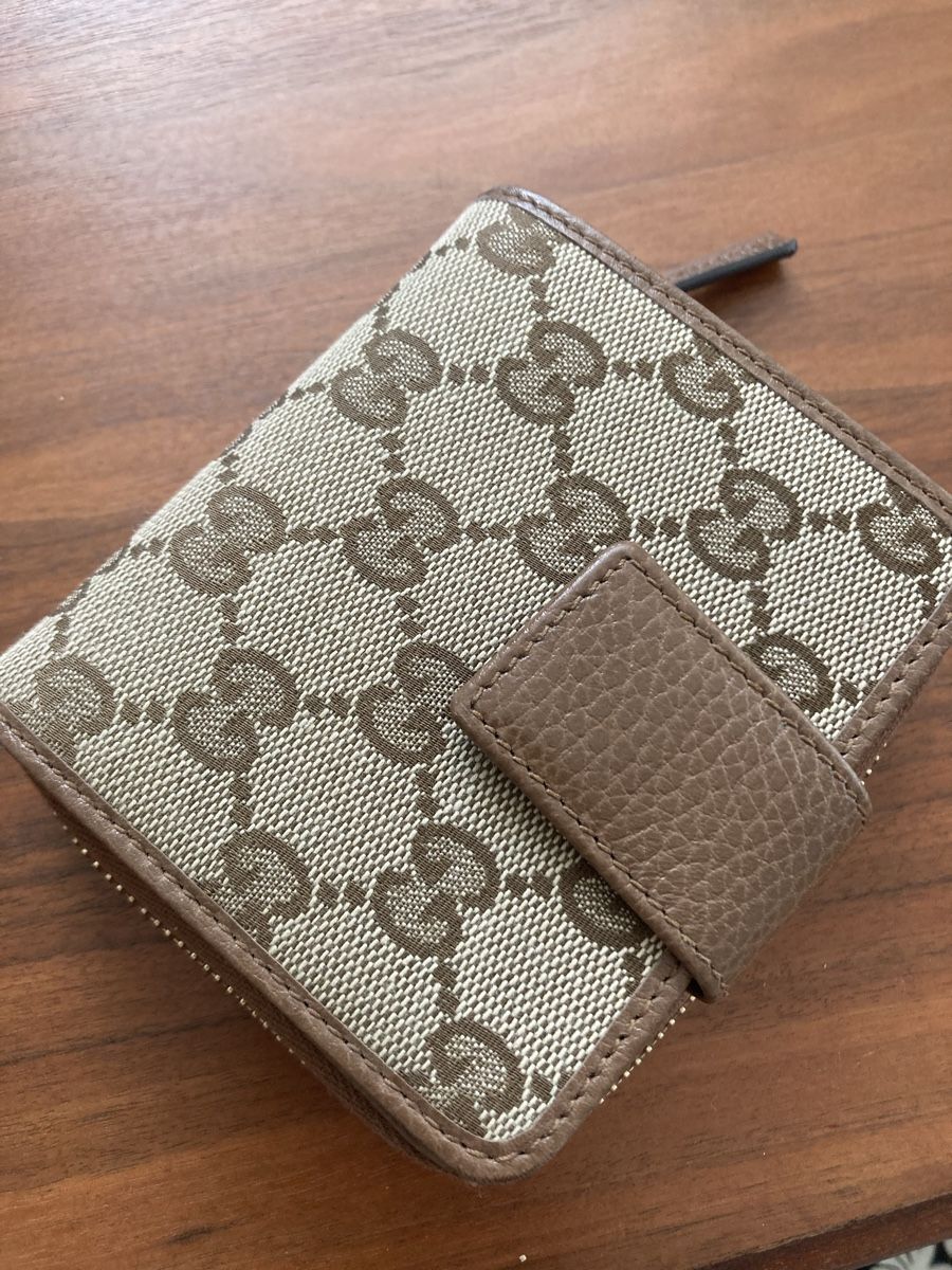 Portamonete: Gucci Canvas Brieftasche mit Logo – Nuovo (secondo la descrizione) da Uitikon Waldegg venduto da sarab6928