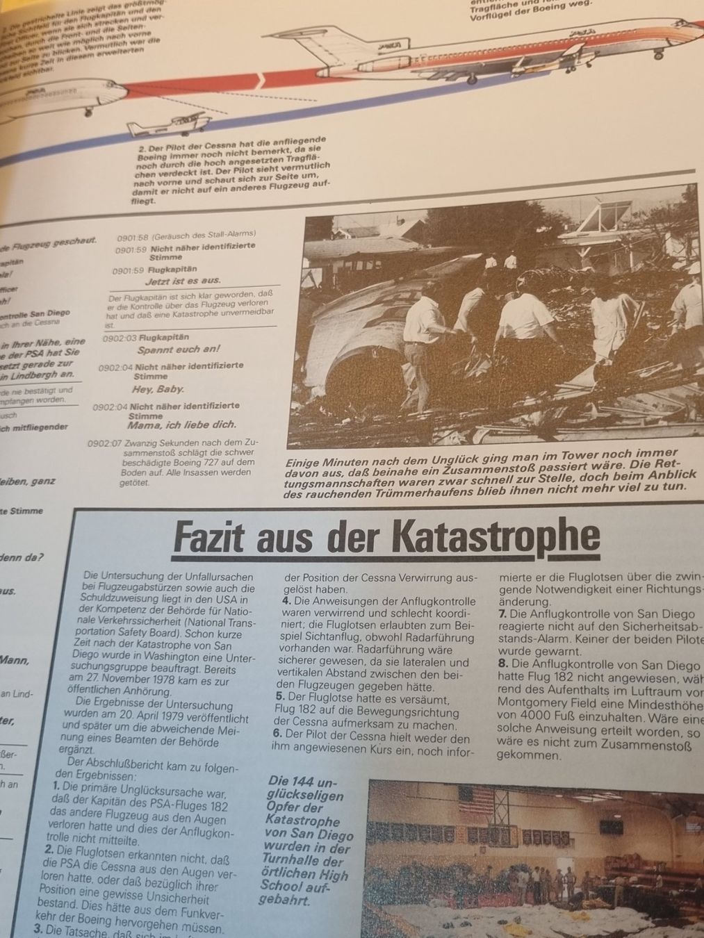 Libri: Flugzeugbuch Flugzeugkatatrophen 160 seiten – Usato da Männedorf venduto da Modell-Spezialisten 4