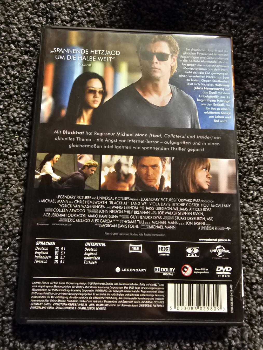 Tutti i DVDs: Blackhat DVD (19871) – Usato da Ruswil venduto da jan_bxl5 1