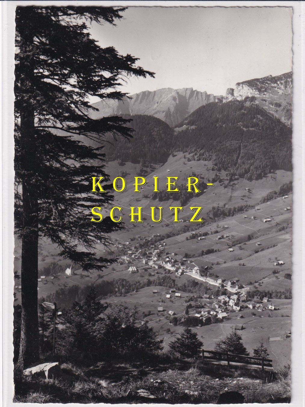Cartoline postali: Amden (Blick vom Kapf) /br – Usato da Hombrechtikon venduto da Rudolf07