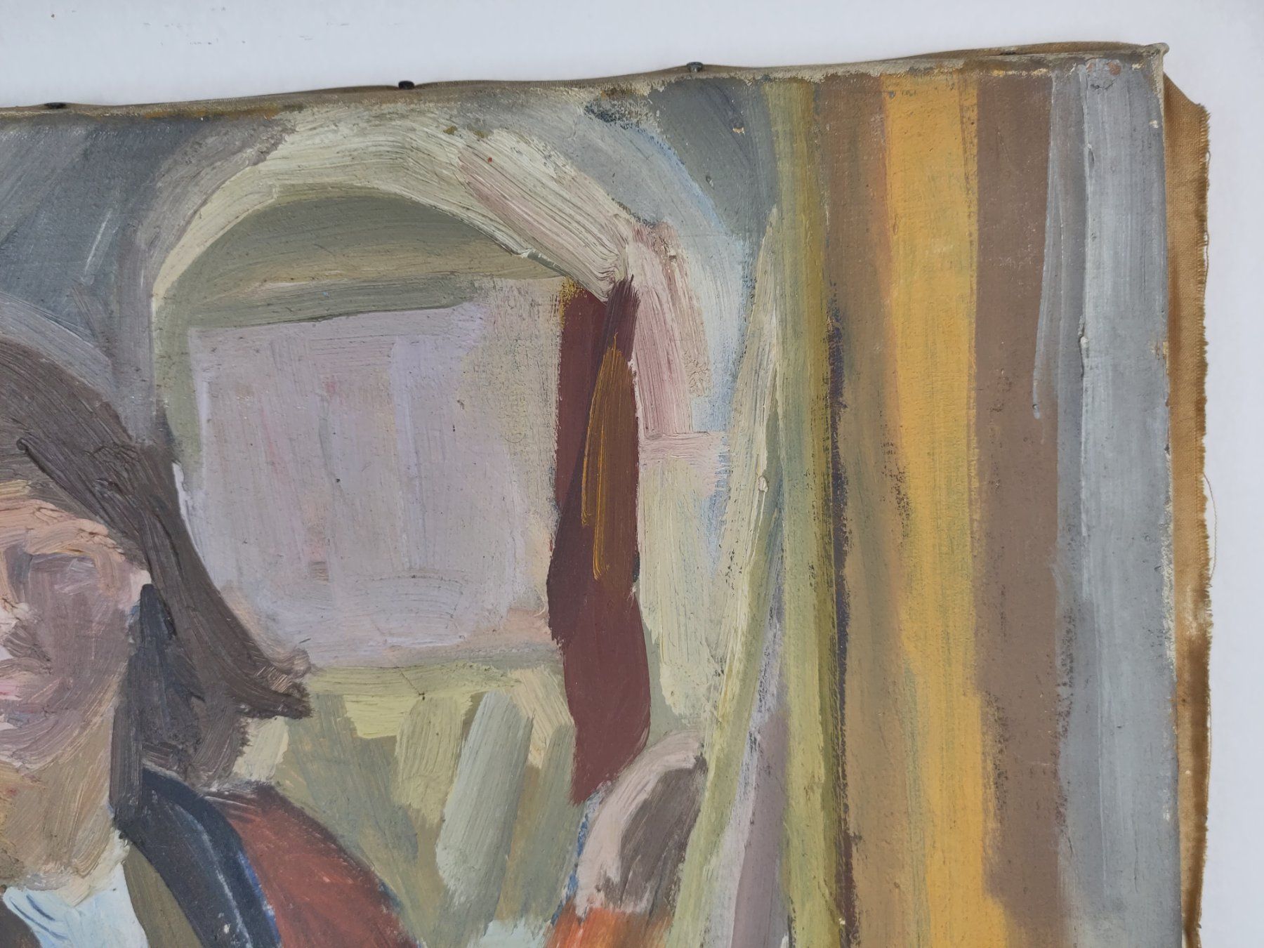 Dipinti: ANNI FREY Figur im Innenraum Ölbild – Usato da Zug venduto da RepTCG 3