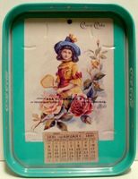 altes Coca-Cola Serviertablett  (24)