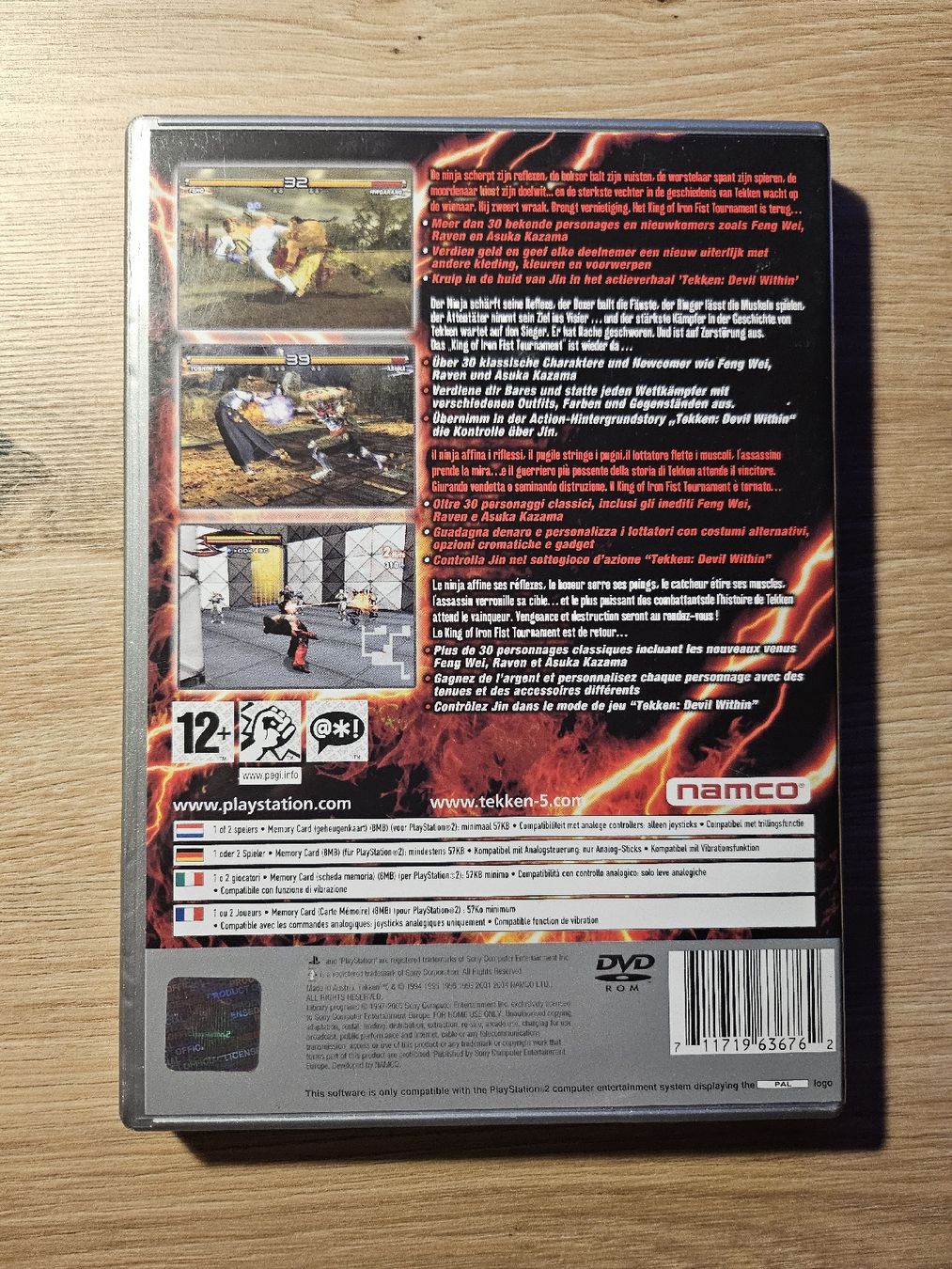 Sony Spiele: Jeux PS2 Tekken 5 – Gebraucht aus Poliez-le-Grand von enz_8vrj 1