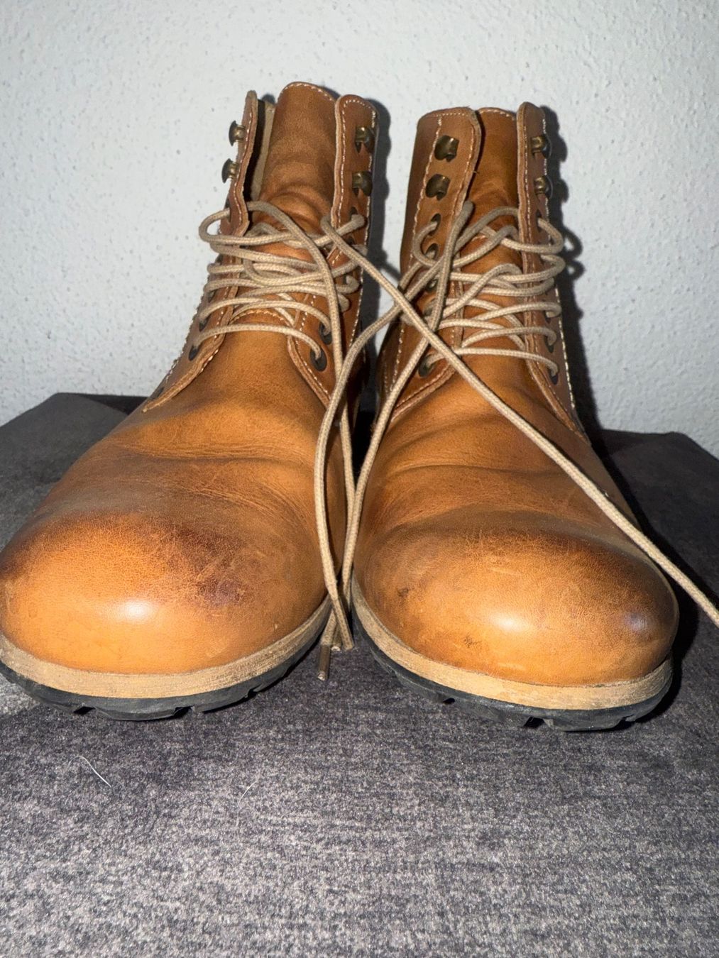 Herrenschuhe: Echtlederstiefel Gr.42/28,5cm MAX – Gebraucht aus Buchrain von nat_pl5p 5