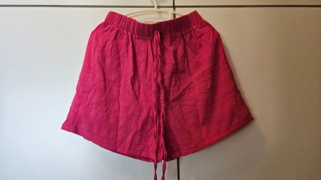 Pantaloncini fucsia tg.L poliestere