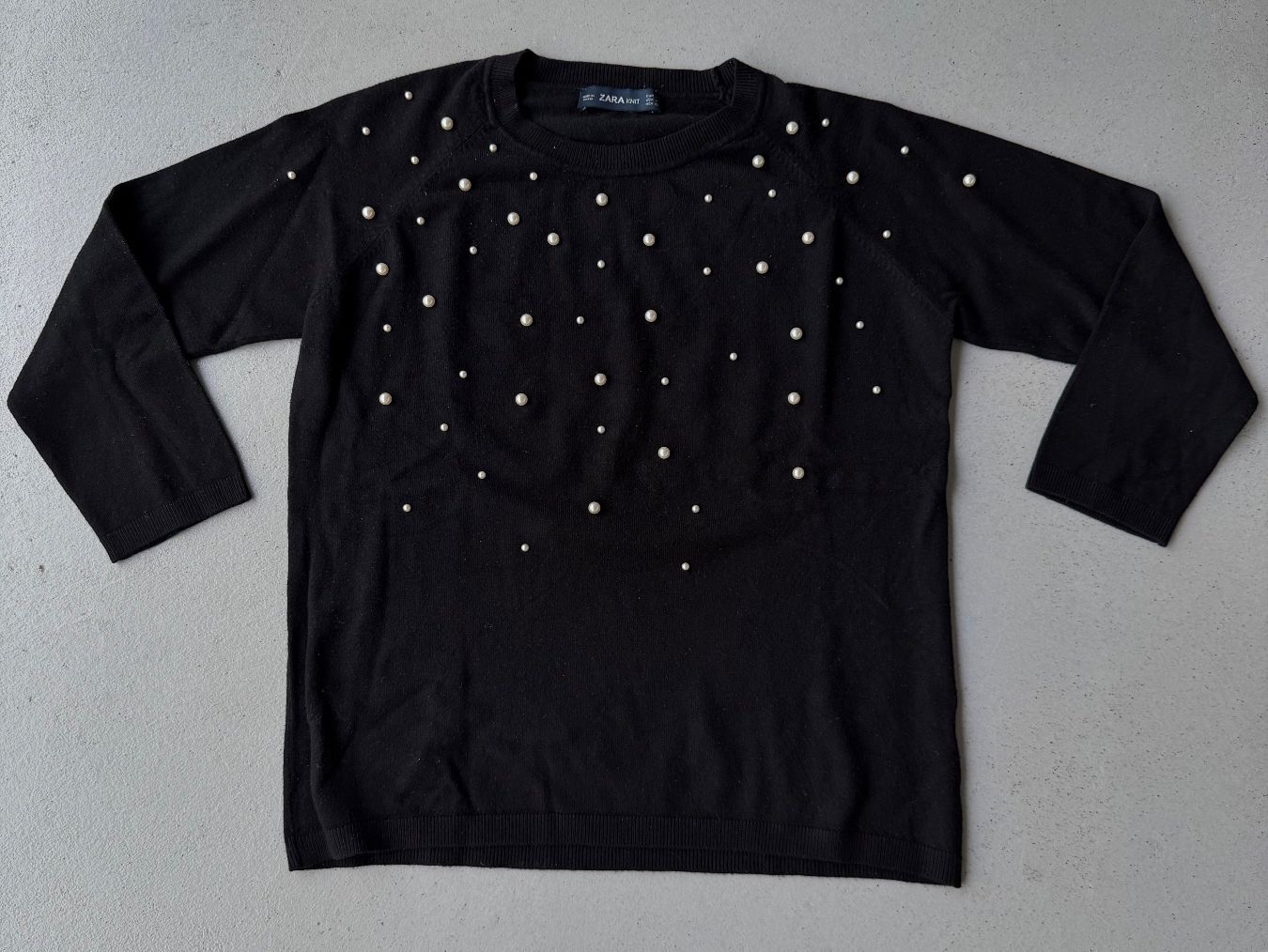 Zara Maglioni & Felpe: Zara Pullover mit Perlen – Usato da St-George venduto da alaixee