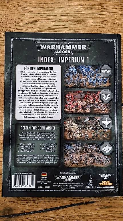 Libri: Warhammer 40K Index: Imperium 1 und 2 – Usato da Grenchen venduto da Nedudddki 3