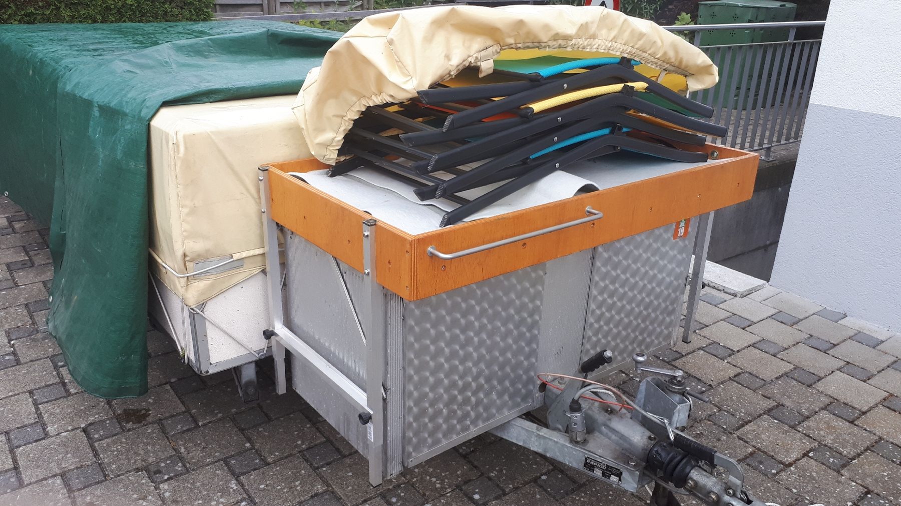 Rapido Veicoli da campeggio: Klappwohnanhänger Rapido-Export – Usato da zollbrück venduto da bizol 6