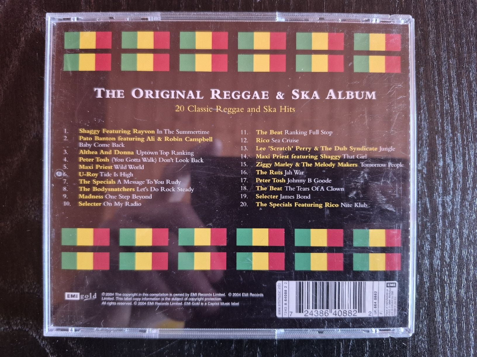 CD: The Original Reggae & Ska Album – Usato da Bern venduto da Roibusch 1