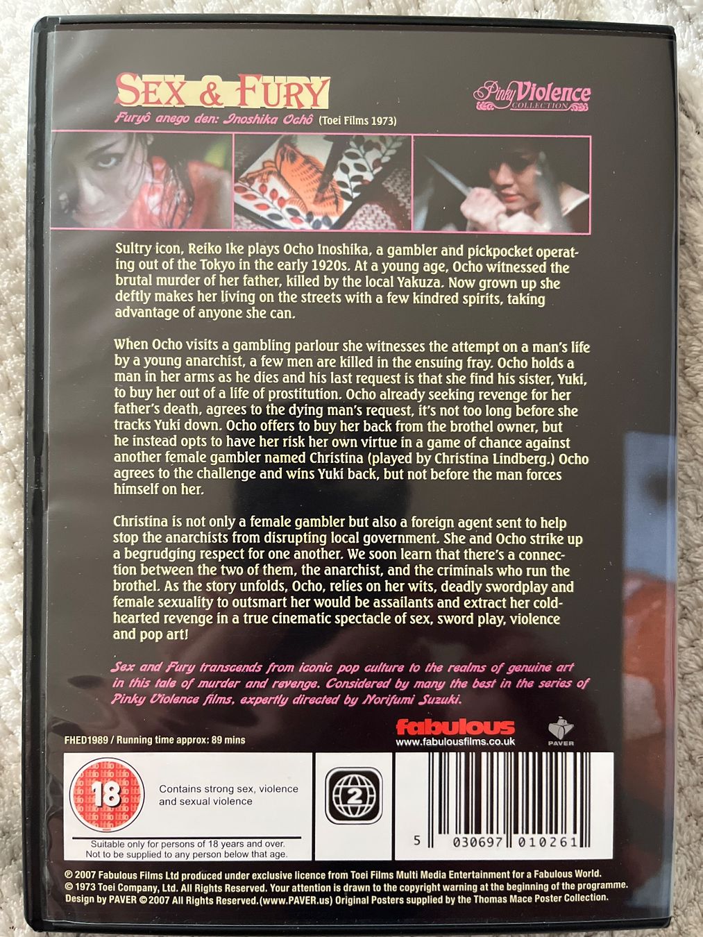 Tutti i DVDs: Sex & Fury – Usato da Basel venduto da patku79 1