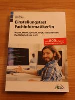 Buch mit Übungen für einen Eignungstest für Fachinformatiker