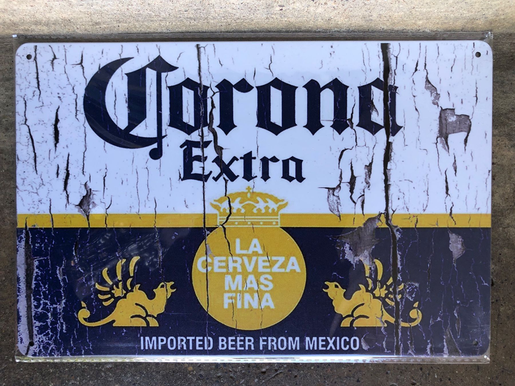 Insegne: Corona extra bier beer werbung reklame classic bar – Nuovo (secondo la descrizione) da Reinach AG venduto da rares75