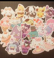 Lot d'autocollants Sanrio hello Kitty neuf