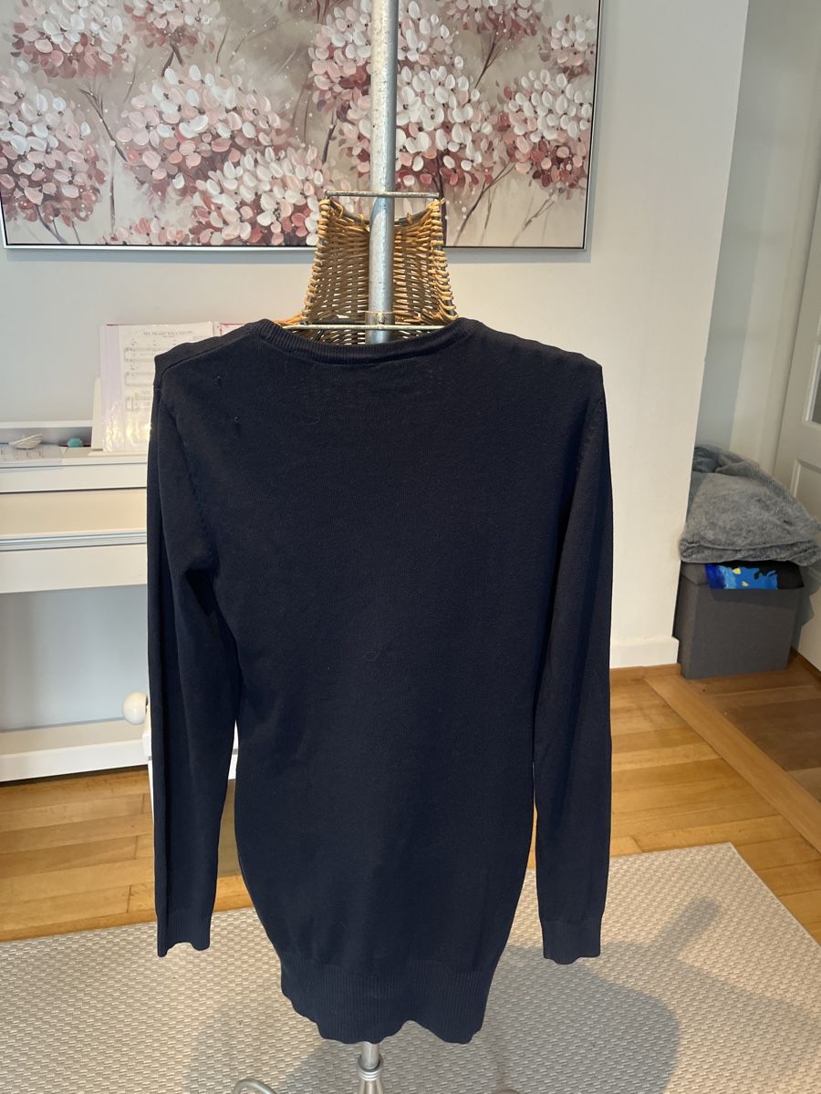 Pulls & Sweat-shirts: Dunkelblauer langer Pullover, bpc, 36/38 – D'occasion à Solothurn par Bobesch08 4