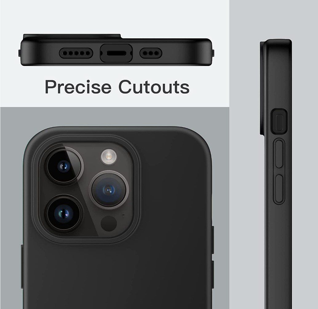 Cover & Protezioni schermo: iPhone 14 Pro Max Soft Touch Silikon Case Hülle - schwarz – Nuovo e nell'imballaggio originale da Rorschacherberg venduto da elektrofreak 5