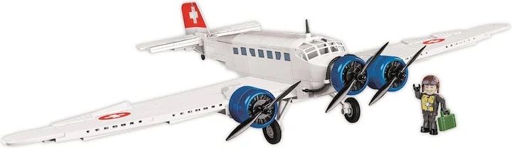 Cobi Jeux de construction: COBI Flugzeug Junkers Ju 52/3m Schweiz, 571 Teile, Art. 5711 – Neuf avec emballage d'origine à Wettingen par Chnoelleli 4