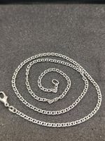 Vintage 925er Silber Unisex Halskette Top Zustand