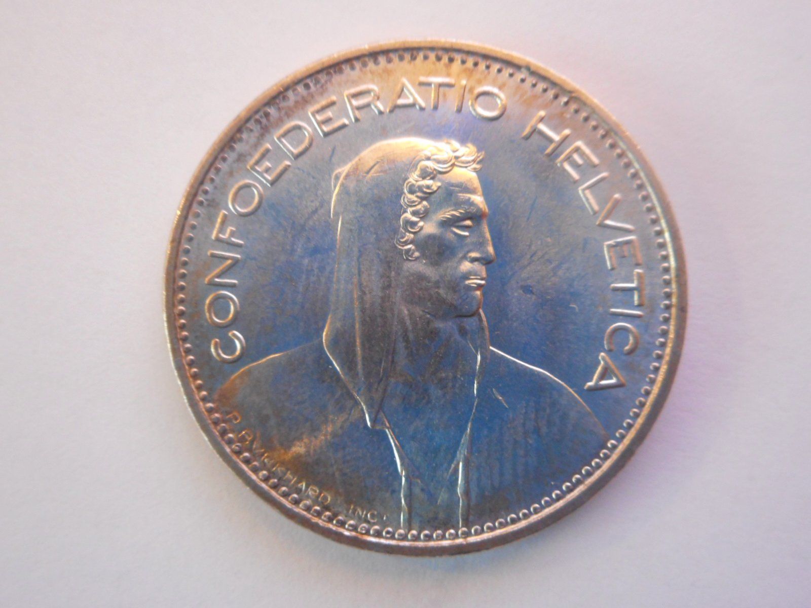 Tutti le monete: 5 Fr. 1965 silber – Usato da Kriegstetten venduto da pizlad2010 1