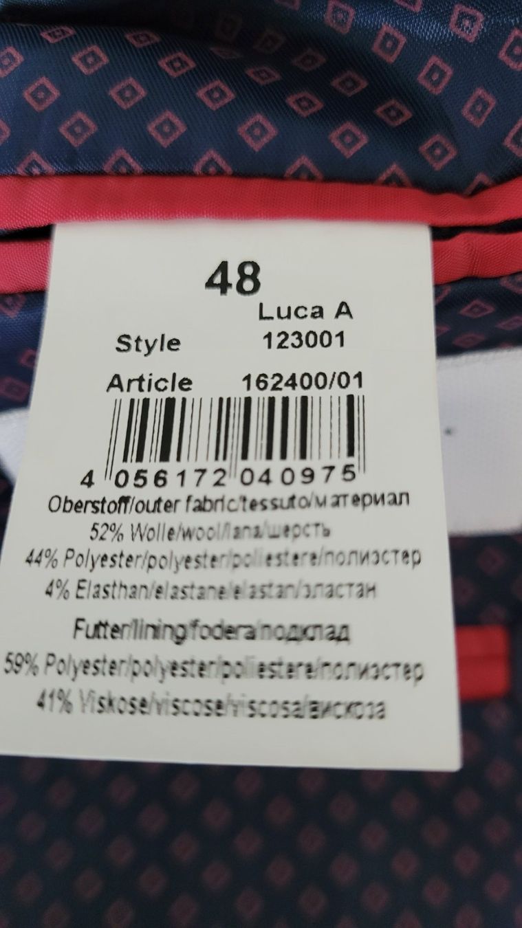 Giacche: Toller Blazer von White Bros. Gr. 48 – Nuovo (secondo la descrizione) da Rheinfelden venduto da topas70 3