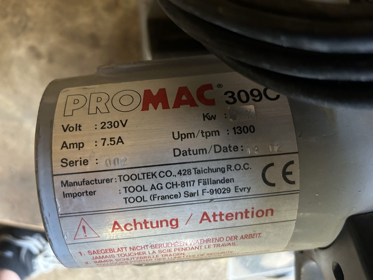 Promac Tutte le macchine: Promac Metallkreissäge – Usato da kehrsatz venduto da joc_lb6v 4