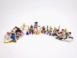 Vintage Spielfiguren-Set 70Stk.