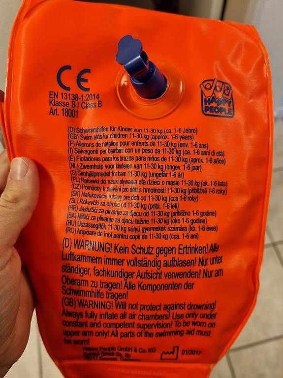 Salvagente: Schwimmflügel 11-30 kg – Usato da Horw venduto da arco35 1