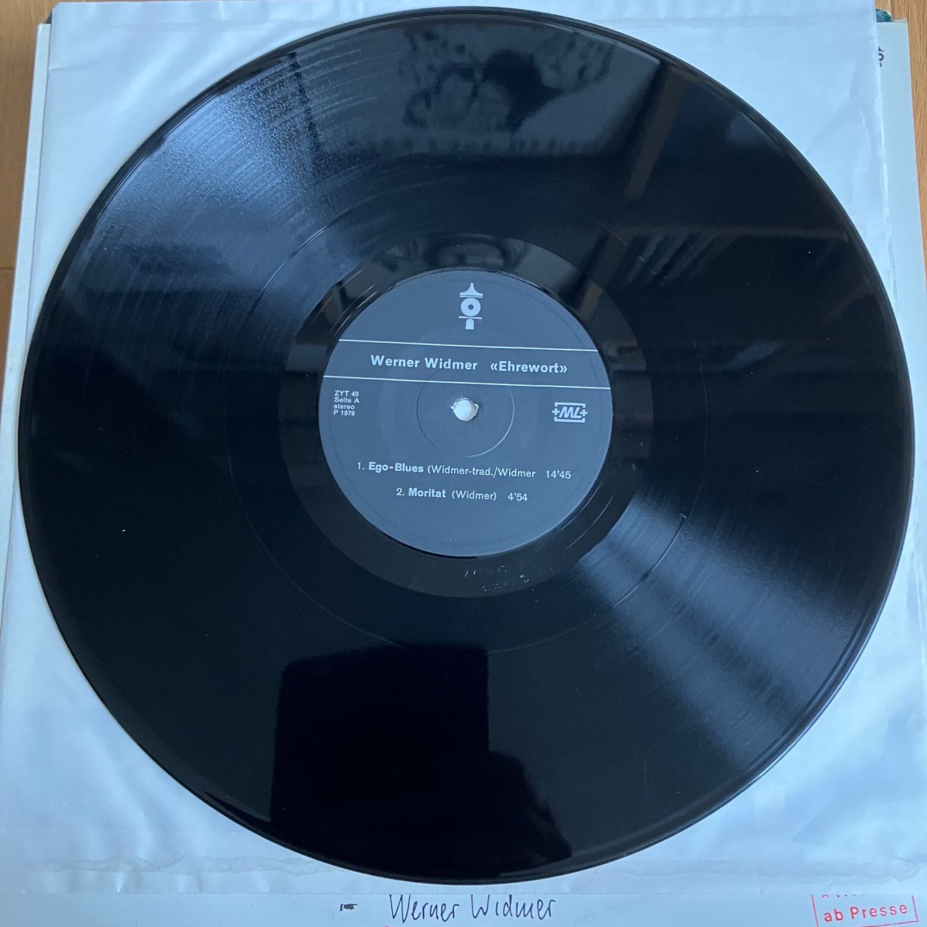 Dischi in vinile: Werner Widmer – Ehrewort – Usato da Altdorf UR venduto da Metallic0 1