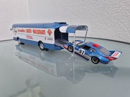 Ligier JS2 mit Ligier Maserati Team LKW ; 1:43