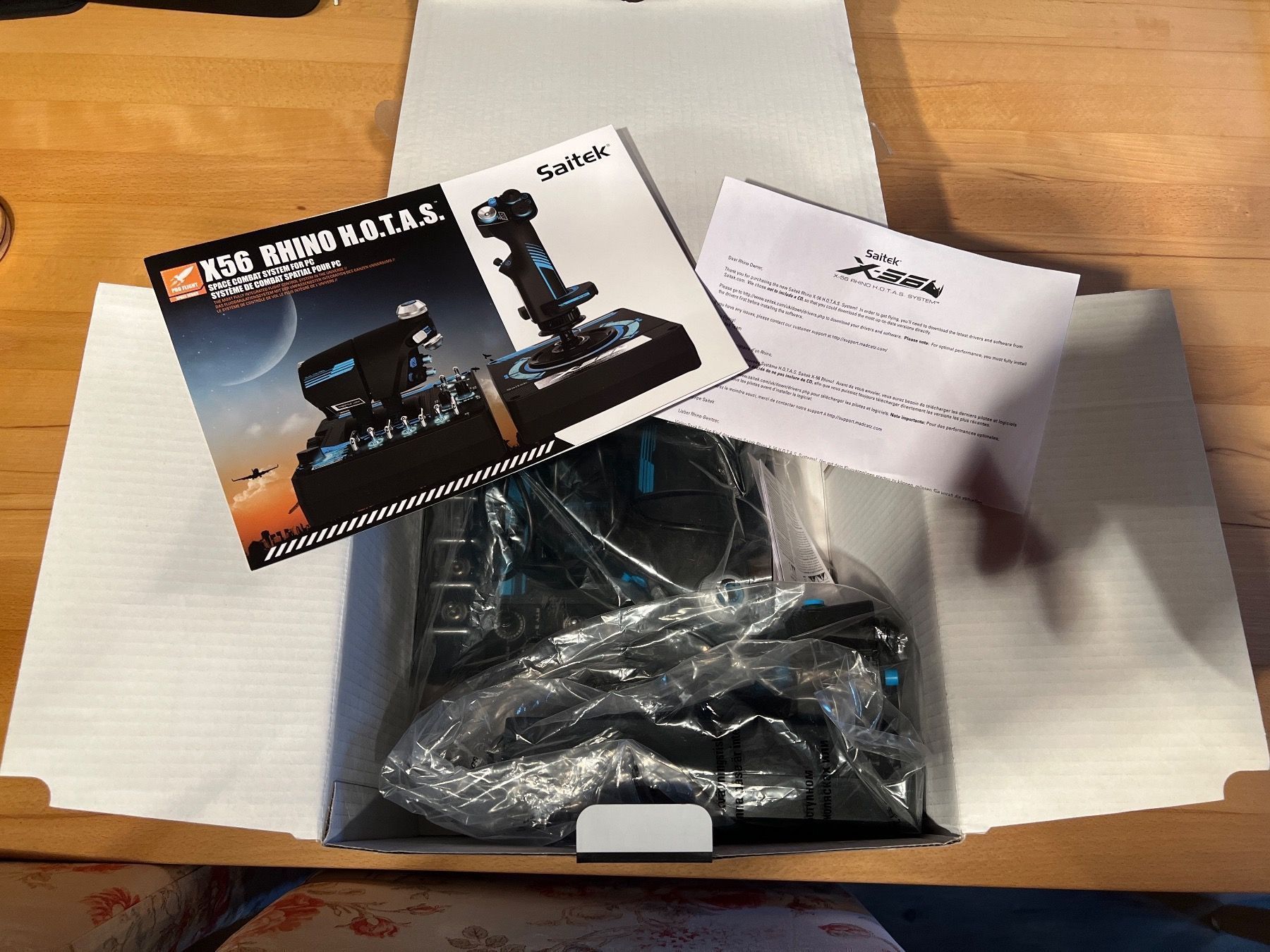 Saitek Controller: Flight Simulator mit Zubehör – Difettoso da Diemtigen venduto da Mpsj4 4