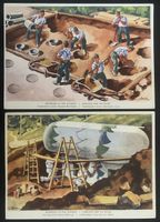 1939/40: CH Armee unsere Soldaten an der Arbeit 6 PK *