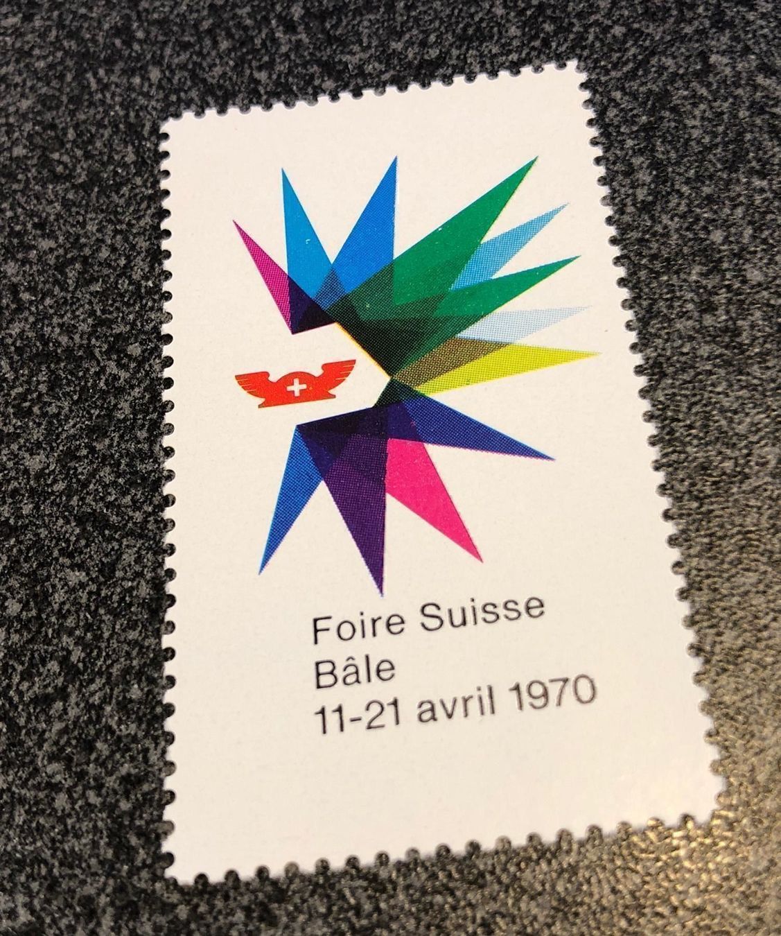 Tutti i francobolli: Werbe-Briefmarke MUBA 1970, 1.-- – Nuovo (secondo la descrizione) da Winterthur venduto da SchatzchischtliWinti