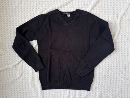 pull noir Next à col en V
