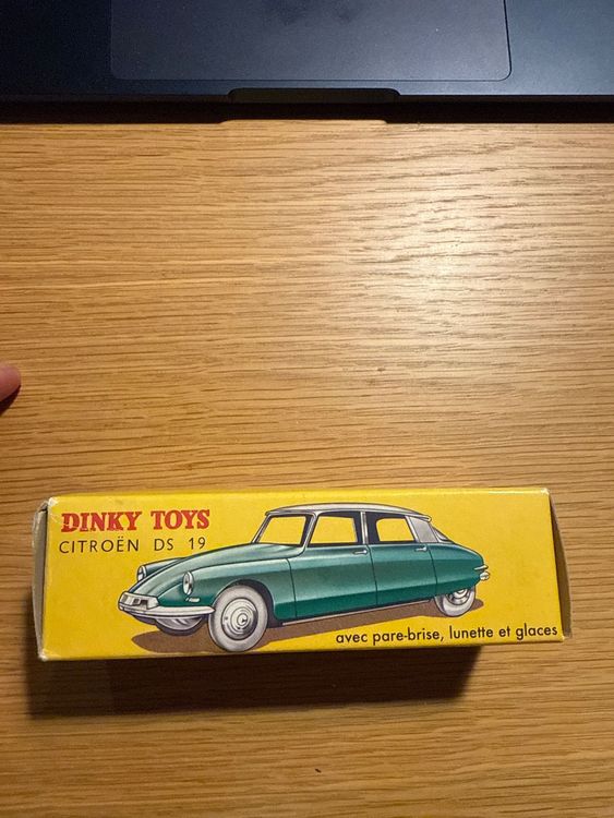 Boîte Vide Dinky Toys 24C - Citroën DS 19, Emballage D'origine