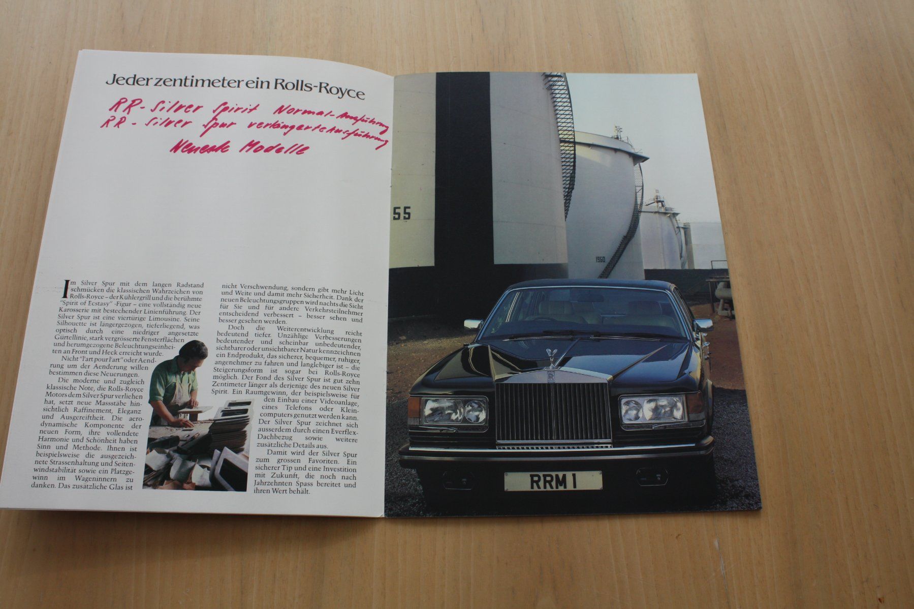 Rolls-Royce Documenti: Rolls Royce Silver Spur Prospekt 1980 Deutsch – Usato da Wikon venduto da erwin400 2