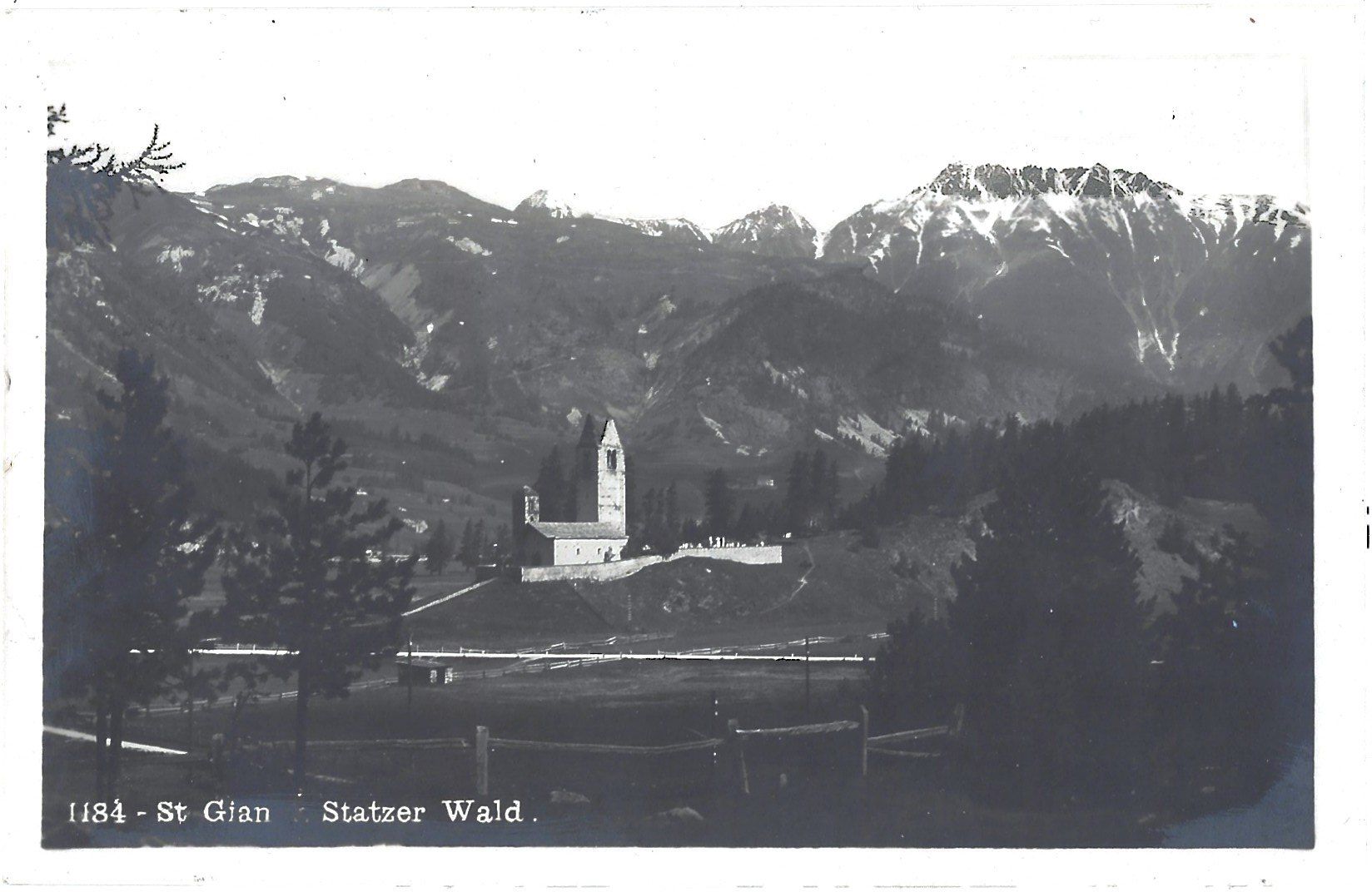 Cartes postales: 1184  -  St.  Gian     Statzer  Wald . – D'occasion à Bütschwil par Jackson1A