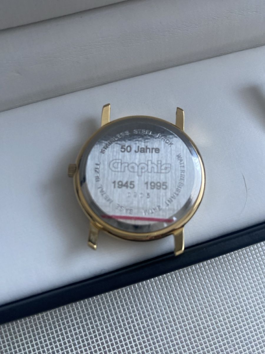 Uhren: Montre Graphis 50 Ans Edition Limitée Or – Neu und originalverpackt aus Geneve von pat_p76n 2