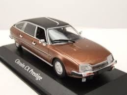 CITROEN CX PRESTIGE 1980 BRAUN/SCHWARZ, 1:43 MAXICHAMPS