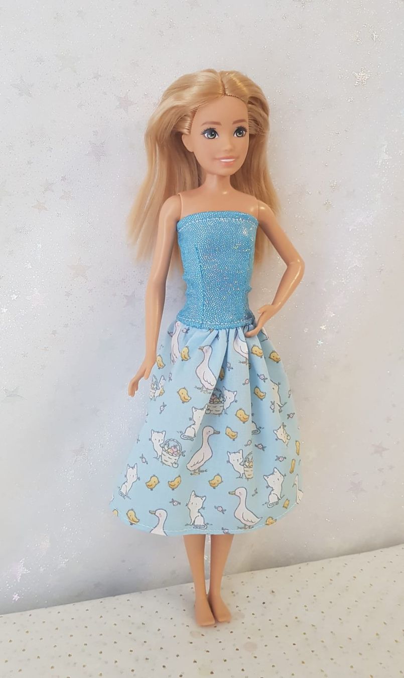 Puppen: Barbie Kleid für Skipper Barbieschwester – Neu (gemäss Beschreibung) aus Lachen SZ von Sakura4hime 1