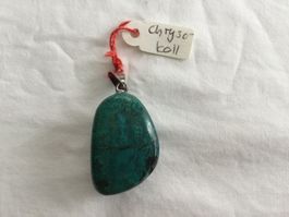 Anhänger Chrysokoll Heilstein