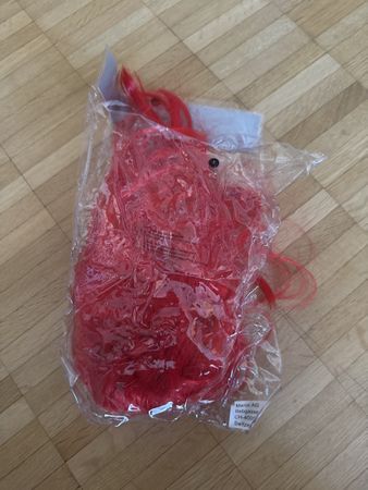 Parrucca rossa carnevale Halloween
