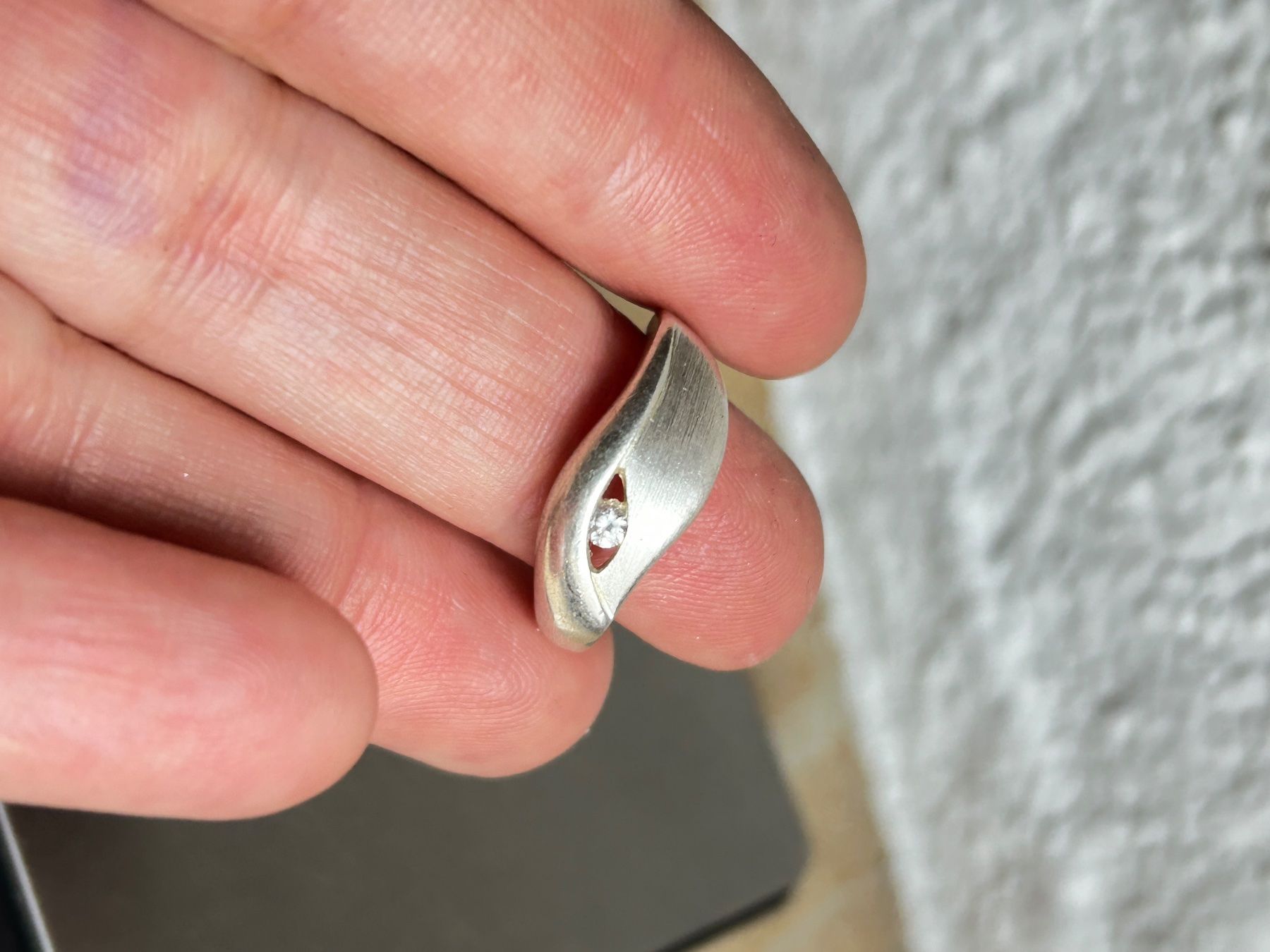 Anelli: Silberring " SWING LEAF" (50/51/53/55/56) – Usato da Dittingen venduto da Bellevista 7